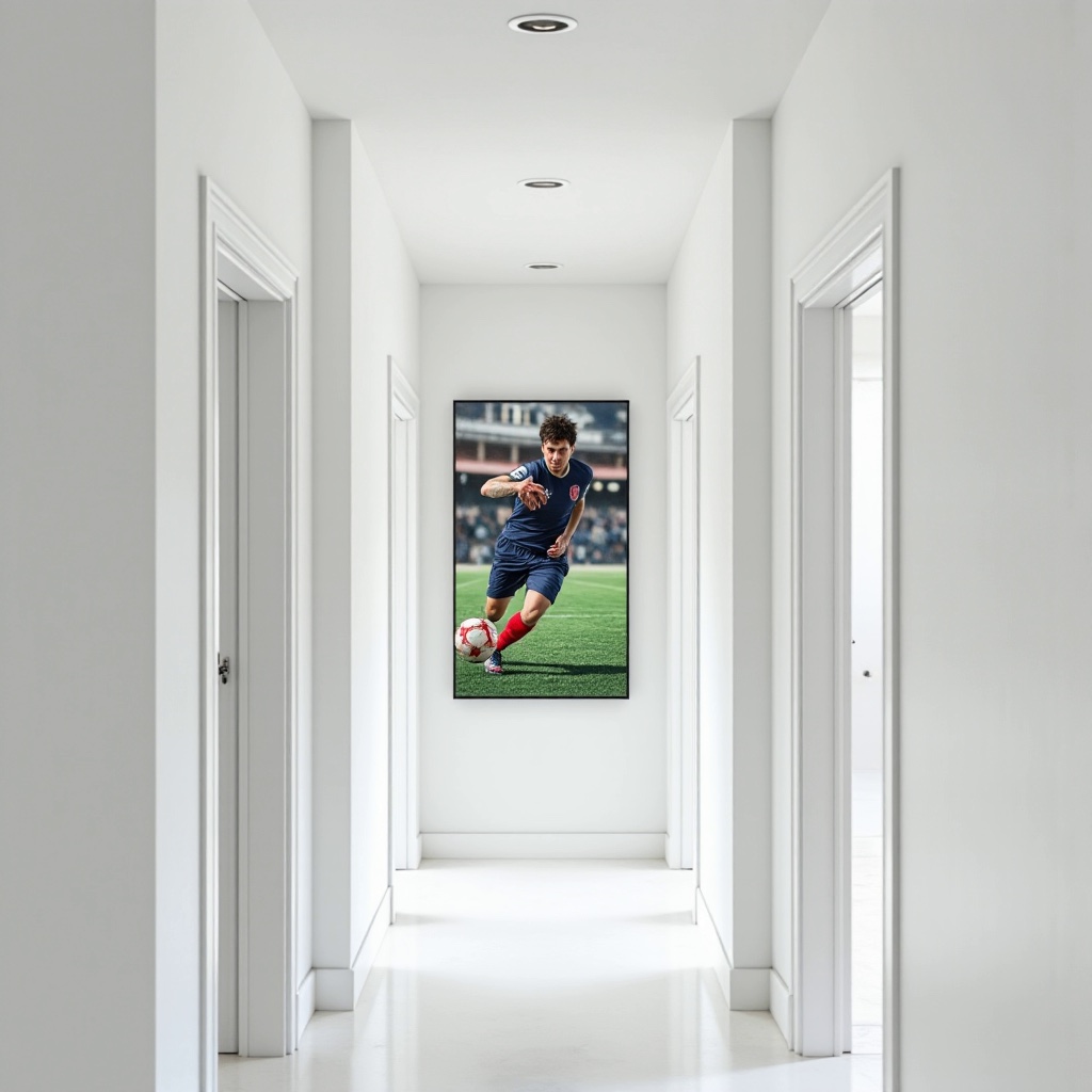 Enfant — impression grand format sur plexiglas