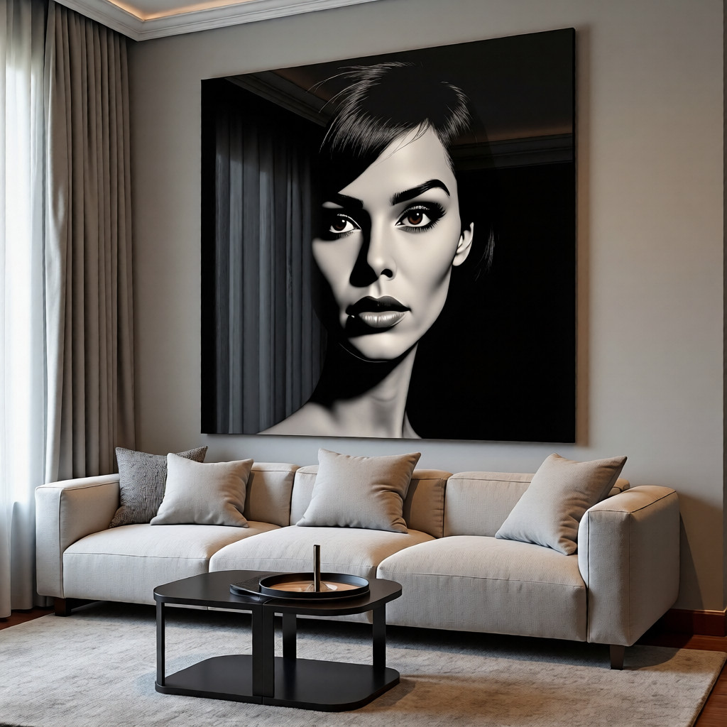 Salon — tableau premium