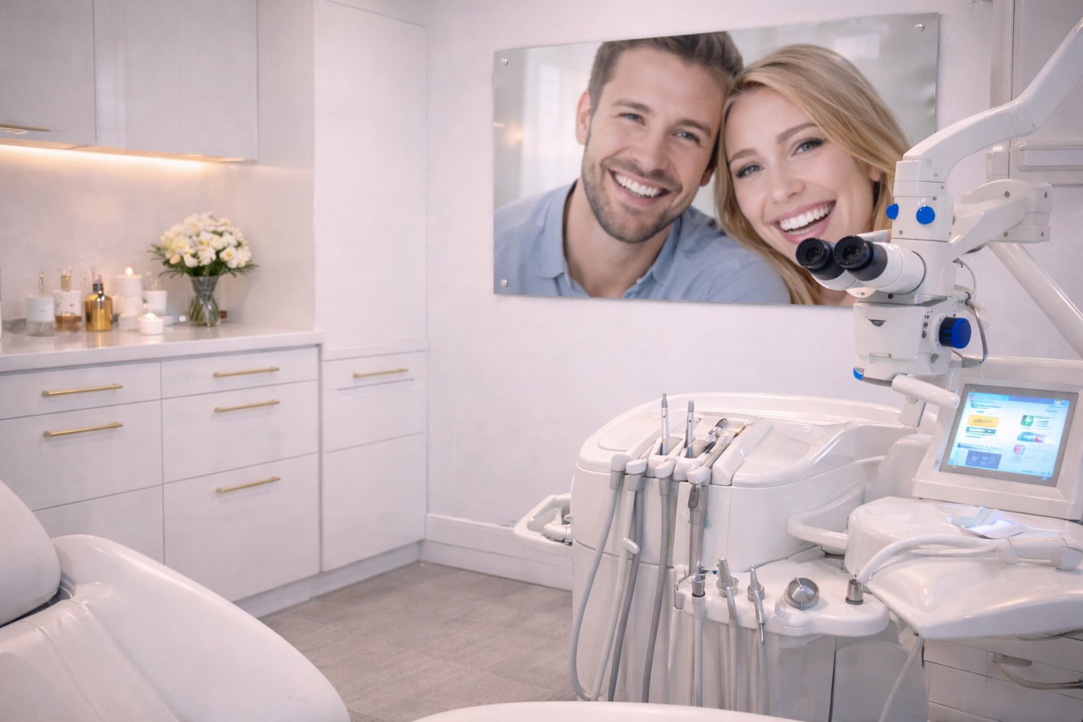 Décoration murale cabinet dentiste