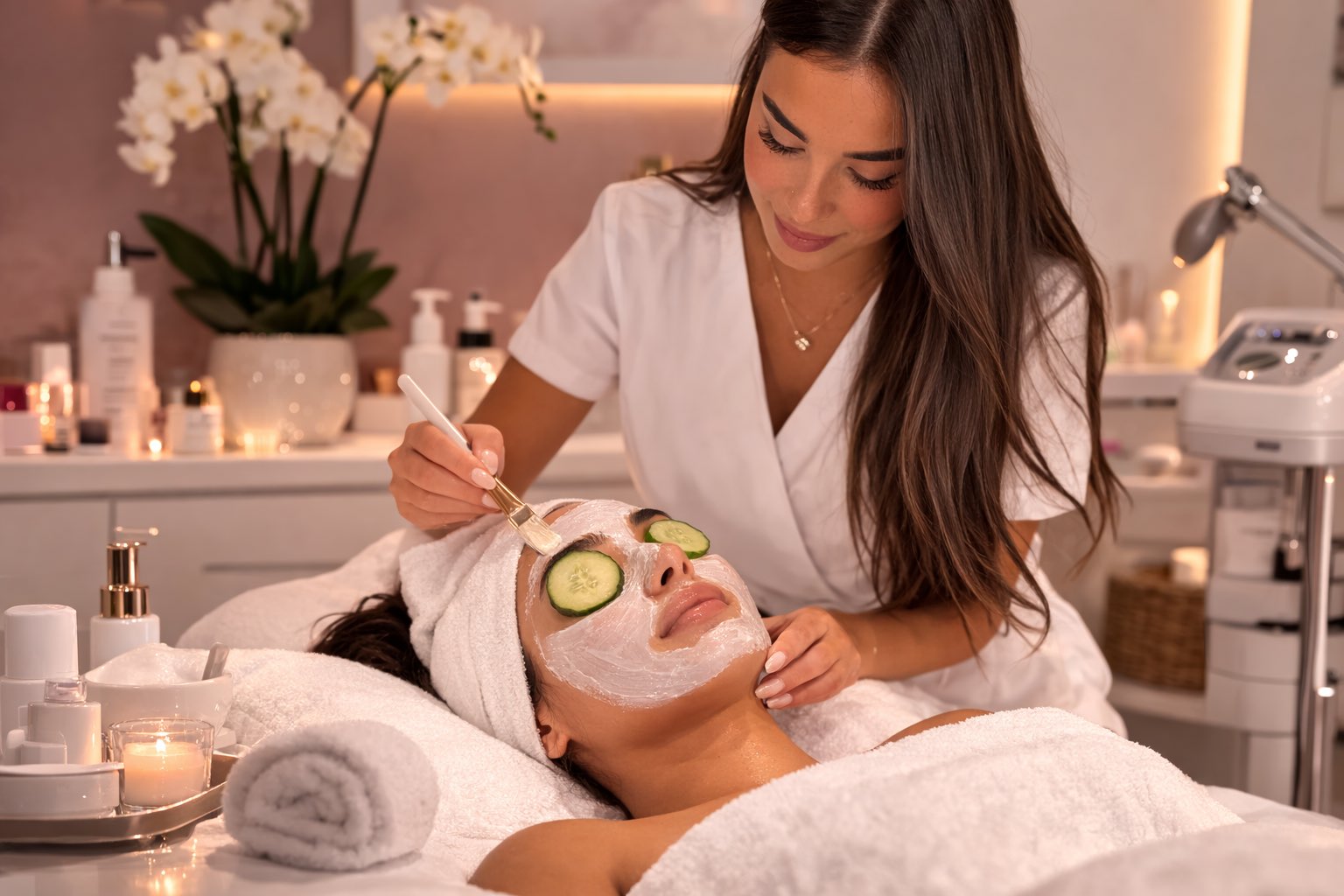 Décorer un institut de beauté avec un tableau plexiglass premium